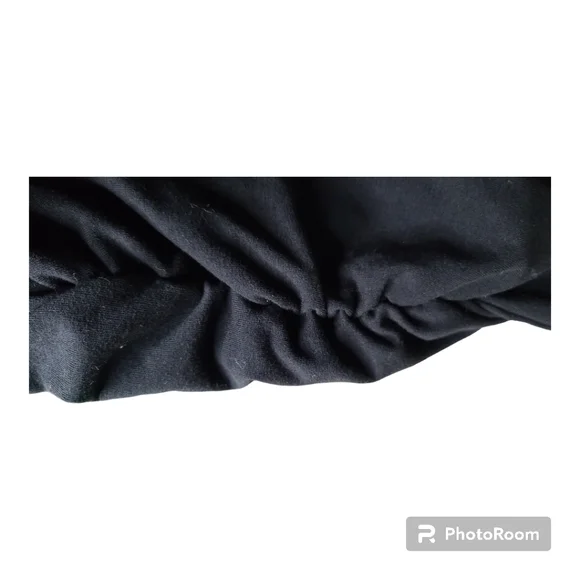 Isabel Short Sleeve T-shirt Maternity Dress, Black Medium - Picture 8 of 10